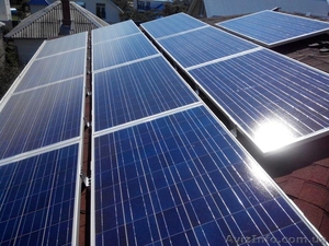 Электричество от солнца. Система электроснабжения на базе солнечных батарей. #1123651