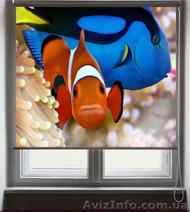 Тканевые вертикальные ролеты с фотопечатью #1125033