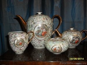 Продаю Антикварный Сервиз Мадонна с золотым напылением #1122280