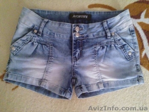 Продам джинсовые новые шорты #1139885