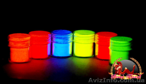 Флуоресцентный пигмент (неоновое тату) #1131656