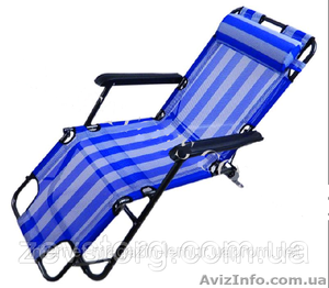 Шезлонг полосатый #1130848
