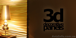  декоративные 3D панели для стен из гипса #1136929