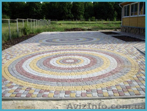 Брусчатка вибропрессованная,  бордюры купить #1131407