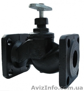 Вентиль чугунный фланцевый 15кч19п #1138618