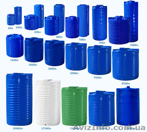 Емкости для воды пластиковые #1130047