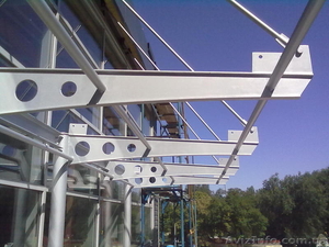 Продам козырек в стиле Hi-Tech,  навес для авто. #1146664