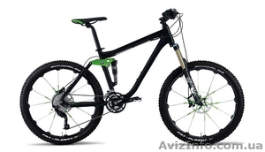 Велосипеды BMW Mountainbike All Mountain Metallic Black/Green #1144579