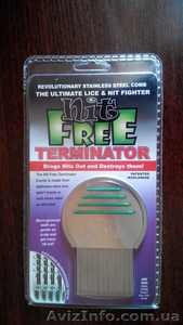 Гребень Nit Free (AntiV,  ASSY 2000,  Nitty Gritty) - средство от вшей и гнид №1 в #1154189