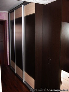 Шкафы купе.   Шкафы угловые,  прямые,  встроенные,  система купе в нишу #1142615