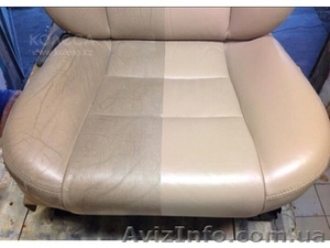 Пошив и ремонт авточехлов.Перетяжка руля кожей.Покраска винила и кожи. #1147040