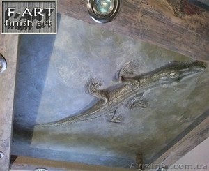 Декоративная (фактурная) штукатурка и отделка,  лепнина,  роспись #1146362