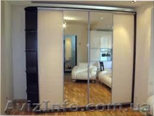 Шафи-купе дзеркало,  (ДСП) глибина 600 мм #1147664