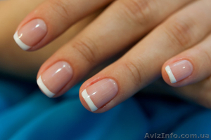 Укрепление своих ногтей,  наращивание ногтей гелем #1146352