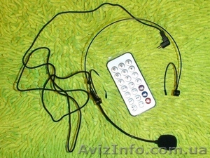 Микрофон-гарнитура с автономным усилителем звука, для Деда Мороза и Снегурочки #1157618