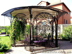 Кованные альтанки,  беседки,  уличные аксессуары! #1164373