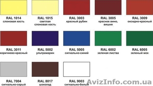  Профнастил ПС 8 - широкая цветовая гамма. #1161341