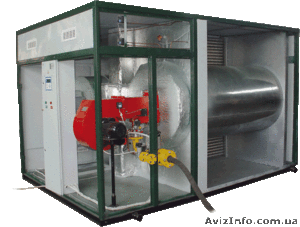 Теплогенератор горячего воздуха на твердом топливе #1163965