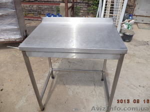 Стол производственный из нержавеющей стали б/у #1158790