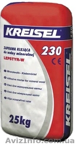 Клеевая смесь для крепления плит из минеральной ваты Kreisel 230 #1165391