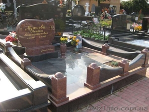 Памятники из природного гранита. Коростышев #1160324