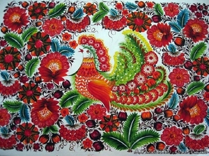 Петриковская роспись. Курсы в Николаеве. #1161897