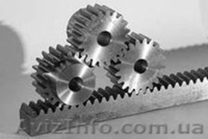 Зубчатая рейка и шестерни #1159474