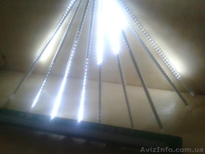 Гирлянды сосульки светодиодные. Светодиодная подсветка деревьев #1166813