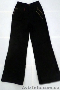 Брючки утепленные (непромокаемые) на девочку. #1157536