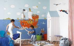 Поклейка фотообоев  #1178652