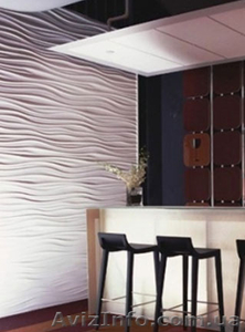 Рельефные стеновые 3д-панели из гипса и сахарного тростника в Харькове! #1181690