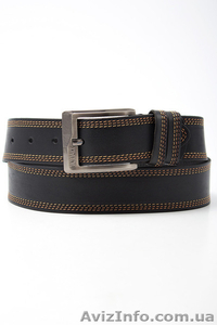 Мужские кожаные ремни оптом,  доставка БЕСПЛАТНО. #1180660