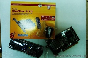 Продам тюнер DVB SkyStar2 TechniSat PCI новая с пультом недорогo #1170384