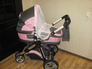 Продам детскую универсальную коляску BAMBI U 6658 A – всесезонная #1177631