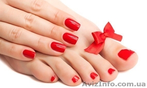 Маникюр + Педикюр 100 грн поселок Котовского #1177077