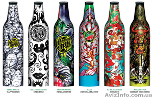 Декорирование бутылок для слабоалкогольных напитков #1176991