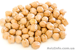 Нут,  чечевица зеленая,  семена льна. #1178471