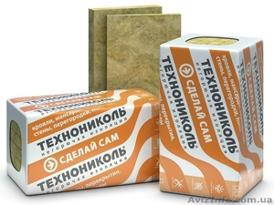 Плита минерал фасад Технофас Эффект 135кг/м3 1200*600*100мм #1174181