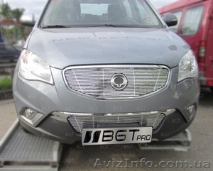 Решетка радиатора и бампера для SsangYong Korando #1177910