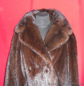 Норковая шуба для Вас! Насыщенный коричневый цвет #543365