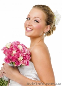 Визаж и прическа для невесты #898582