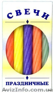 Свечи  декоративные (по 45 г.) #1182186