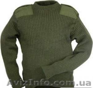 Свитер шерстяной армейский #1178442