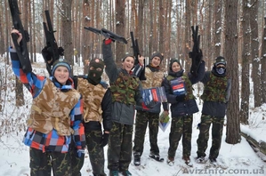 Детский день рождения в Киеве с лазерным пейнтболом #1193350