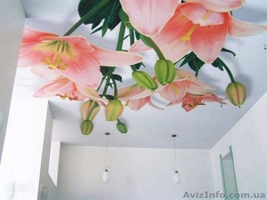 Фотопечать на натяжных потолках в Киеве и области. #1198182