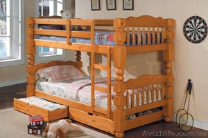 Продажа кроватей из дерева от производителя #1193412