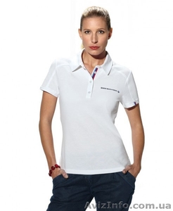 Женская рубашка поло BMW Ladies’ Motorsport Polo Shirt (размер S) #1196685