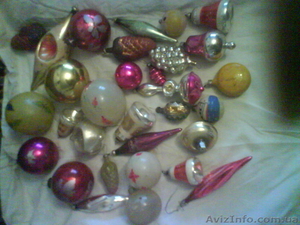 Продам елочные игрушки 50-70 годов. #1195514