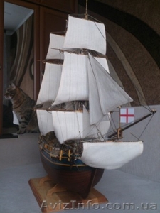 Парусник модель ручной работы BOUNTY, масштаб 1:45 #1197735