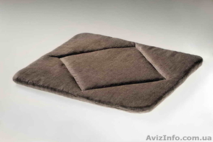 льняной коврик на авто или офисное кресло #1183747